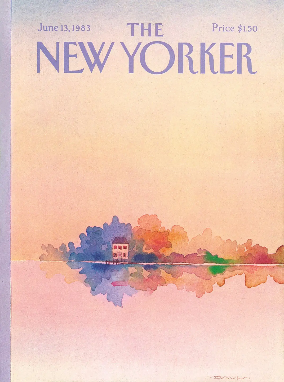 Обложка The New Yorker, 13 июня 1983, художник Сьюзен Дэвис