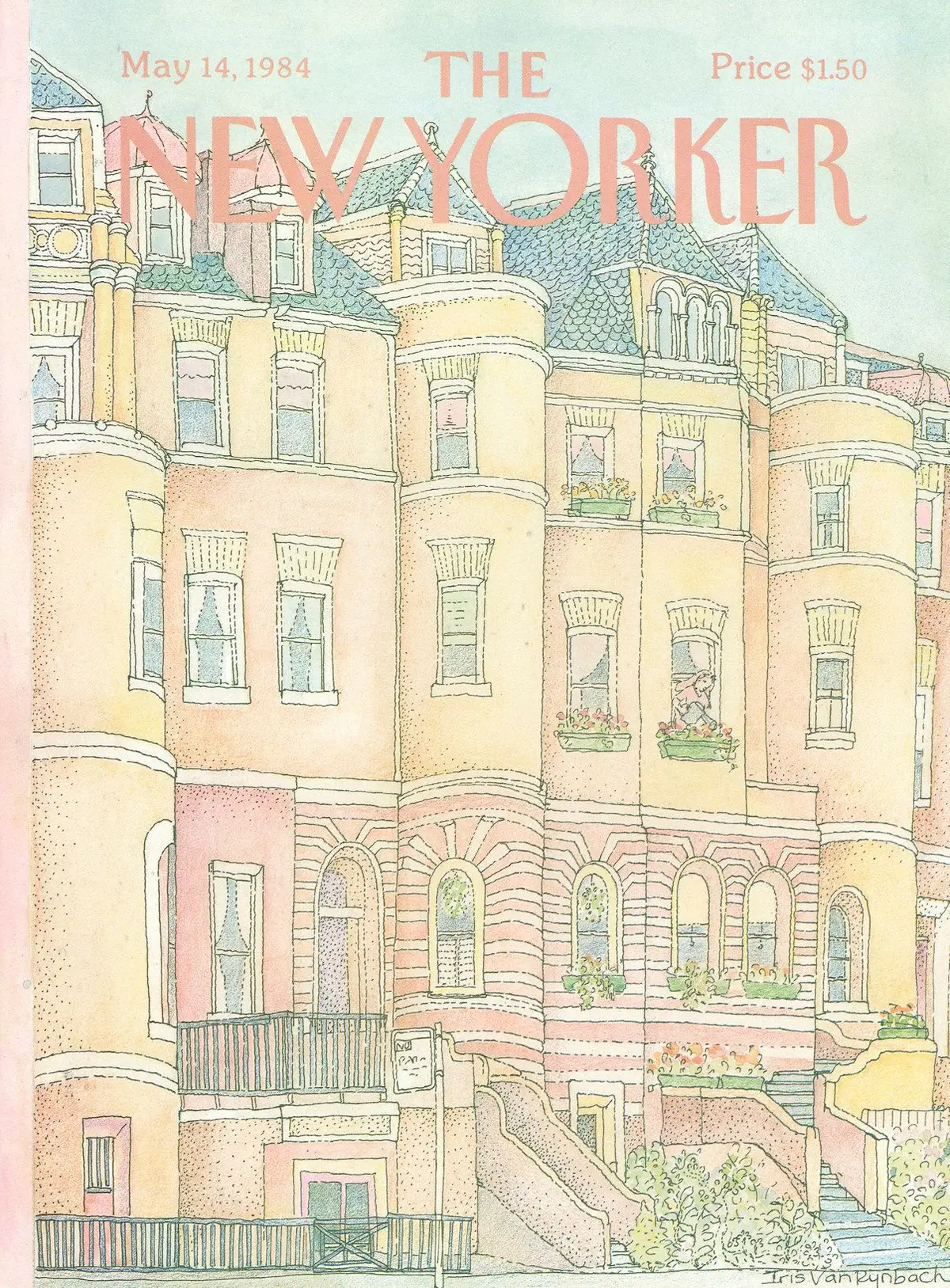 Обложка The New Yorker, 14 мая 1984, художник Айрис Ван Райнбах