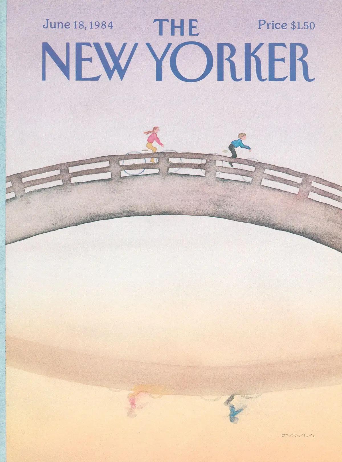 Обложка The New Yorker, 18 июня 1984, художник Сьюзен Дэвис