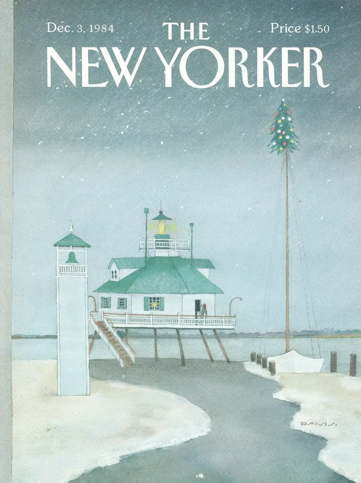 Обложка The New Yorker, 3 декабря 1984, художник Сьюзен Дэвис
