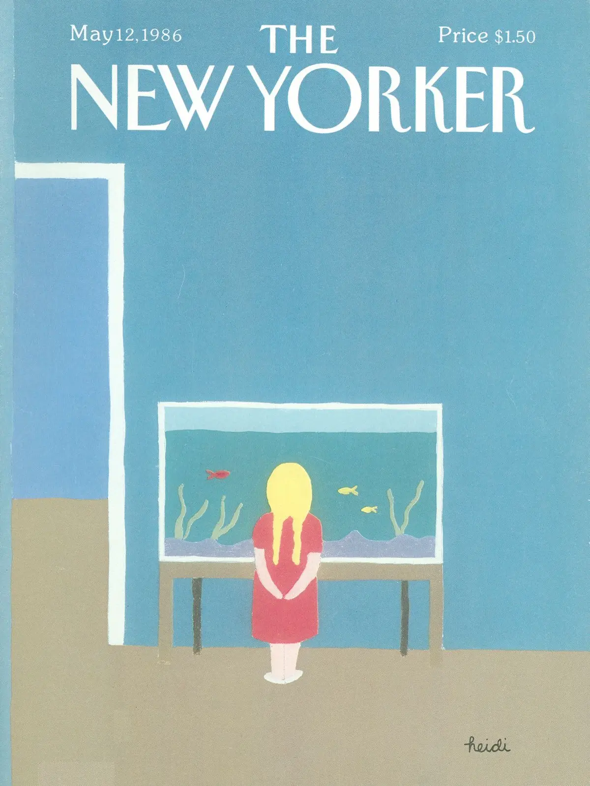 Обложка The New Yorker, 12 мая 1986, художник Хайди Гённель