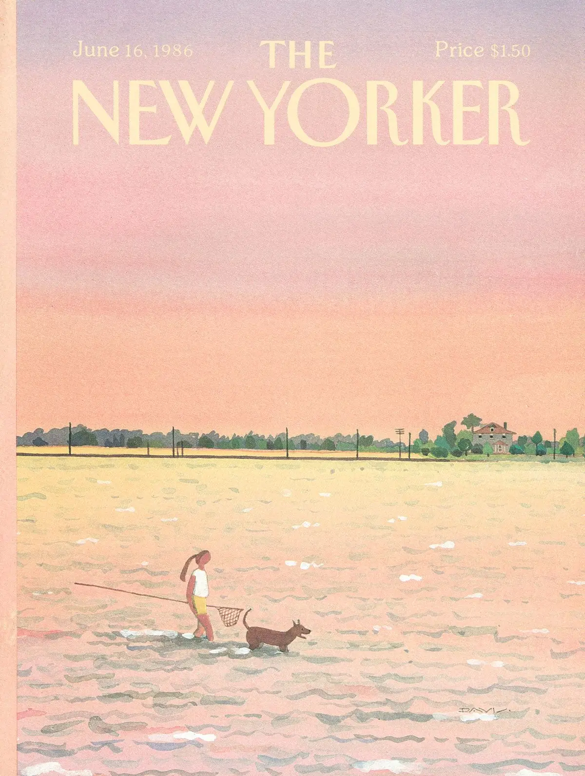 Обложка The New Yorker, 16 июня 1986, художник Сьюзен Дэвис