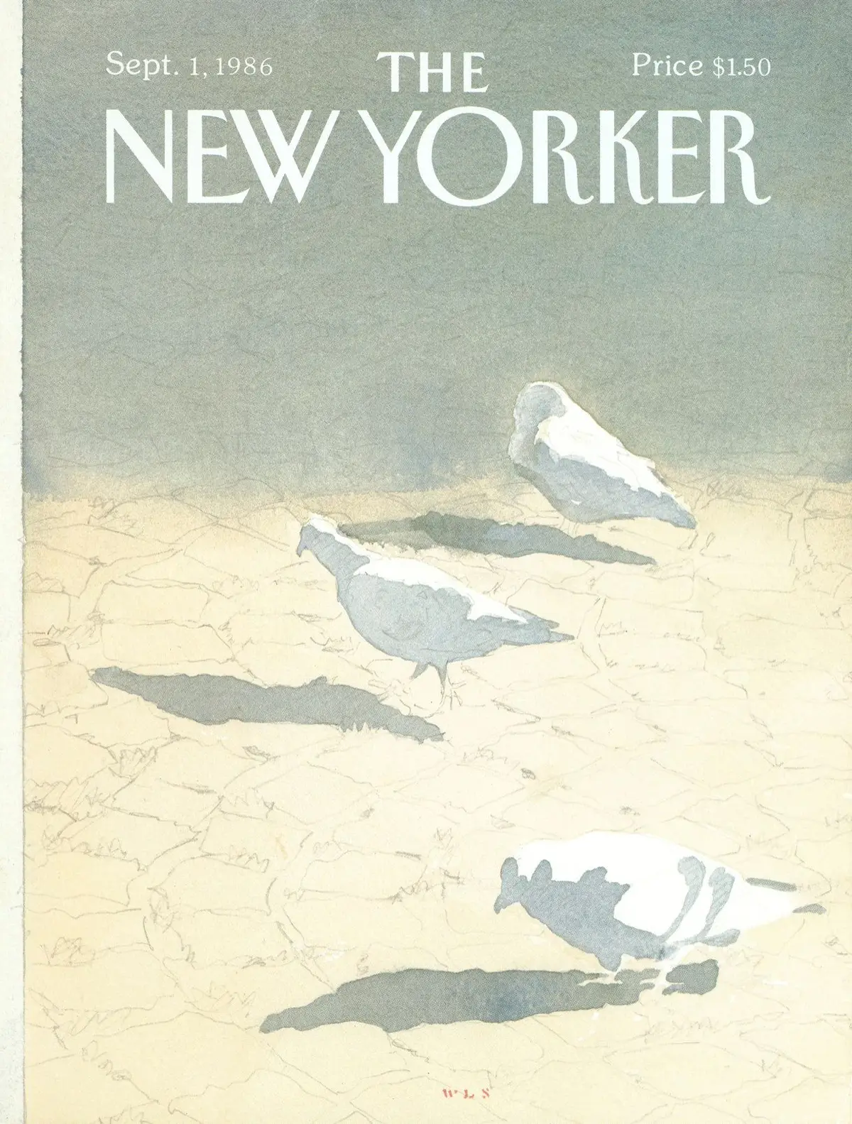 Обложка The New Yorker, 1 сентября 1986, художник Уитни Ли Сэвидж