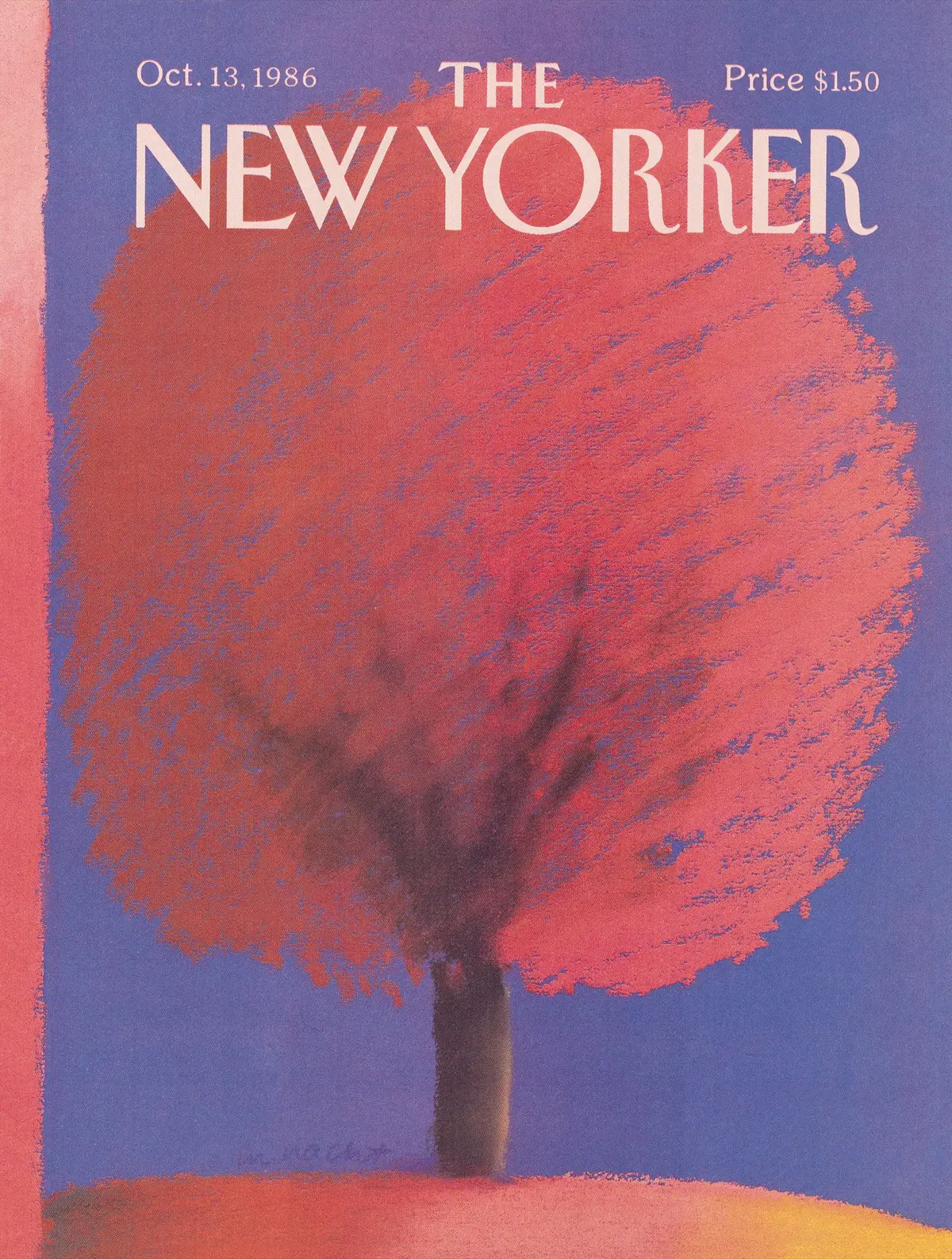 Обложка The New Yorker, 13 октября 1986, художник Мерл Нахт