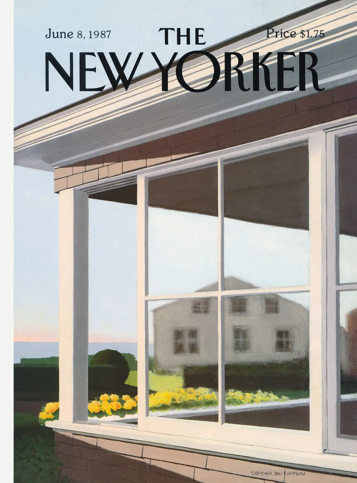 Обложка The New Yorker, 8 июня 1987, художник Гретхен Доу Симпсон