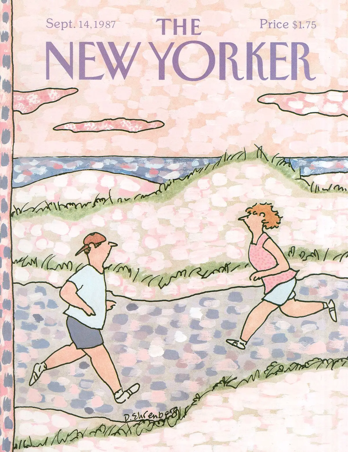 Обложка The New Yorker, 14 сентября 1987, художник Девера Эренберг