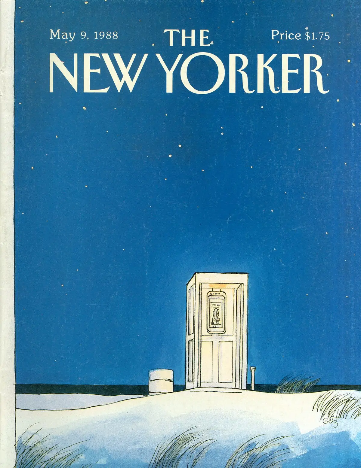 Обложка The New Yorker, 9 мая 1988, художник Артур Гетц