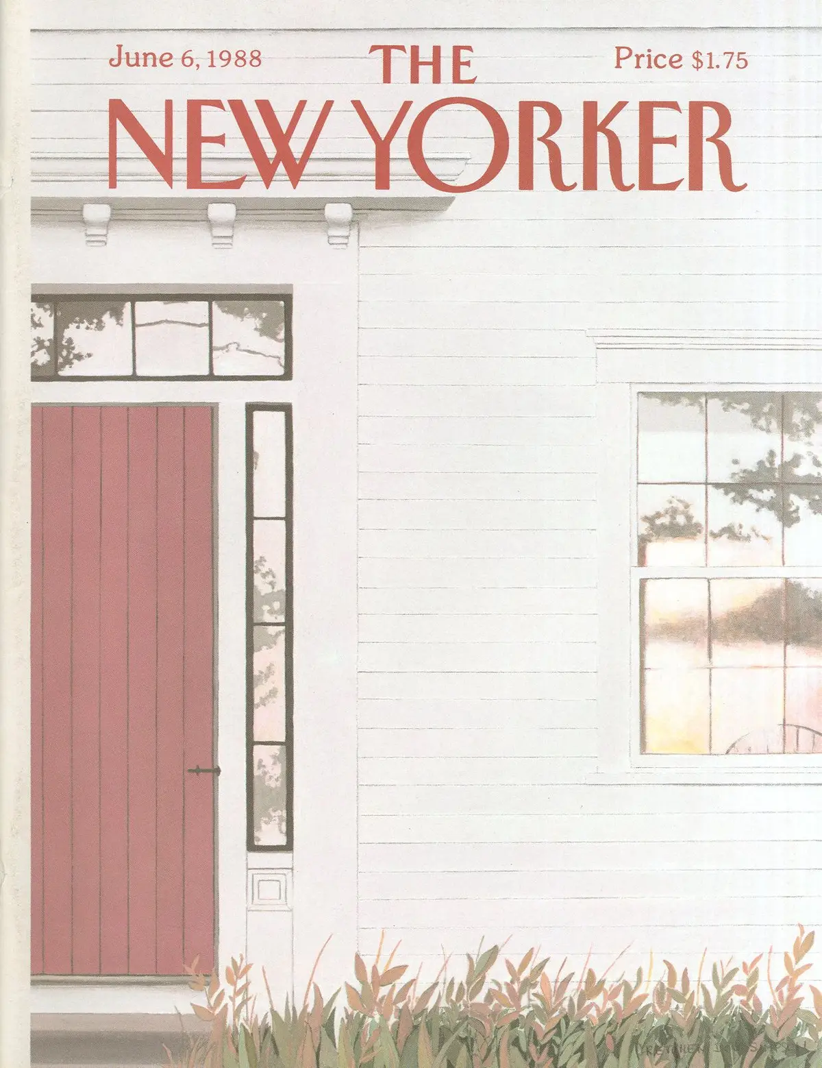 Обложка The New Yorker, 6 июня 1988, художник Гретхен Доу Симпсон