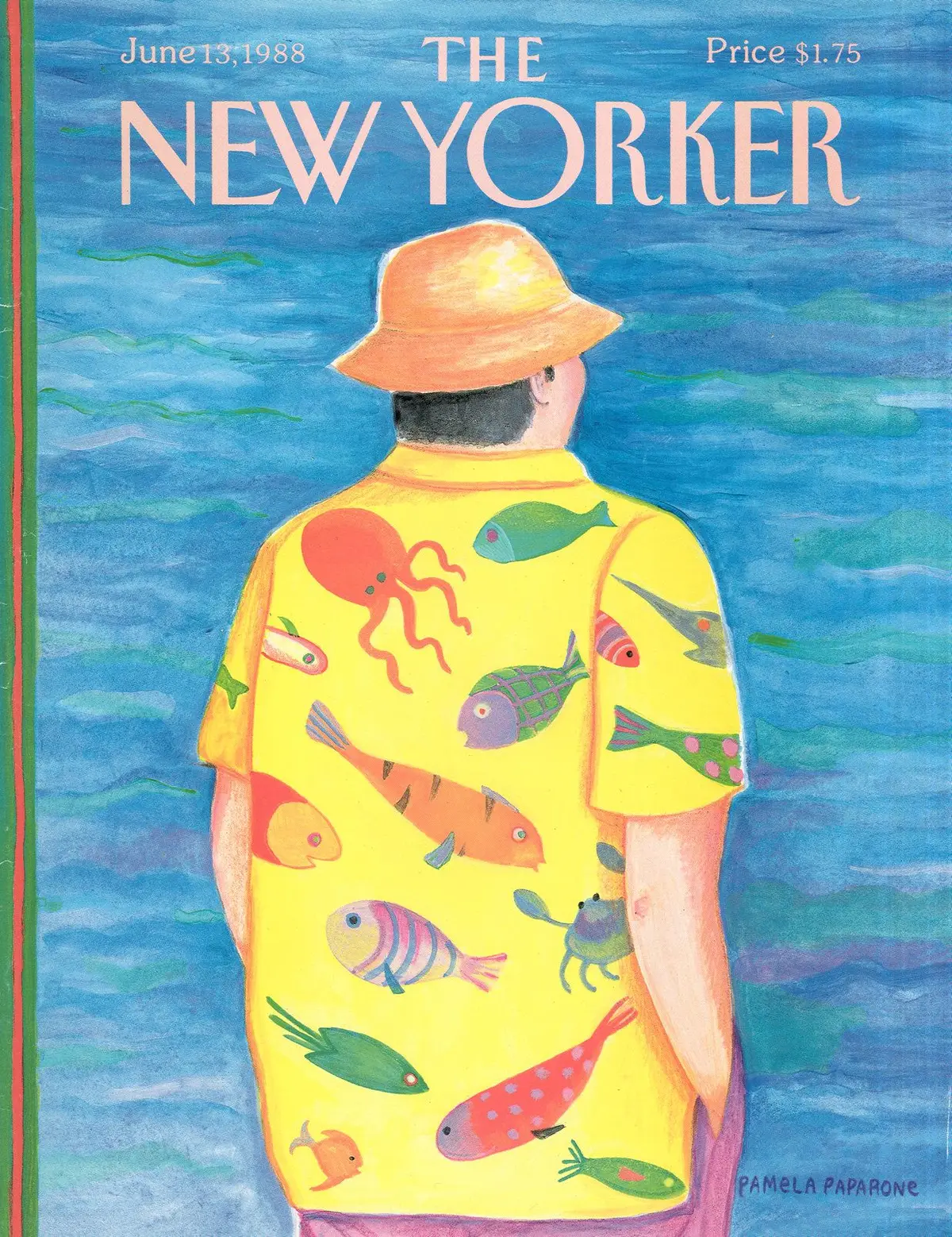 Обложка The New Yorker, 13 июня 1988, художник Памела Папароне
