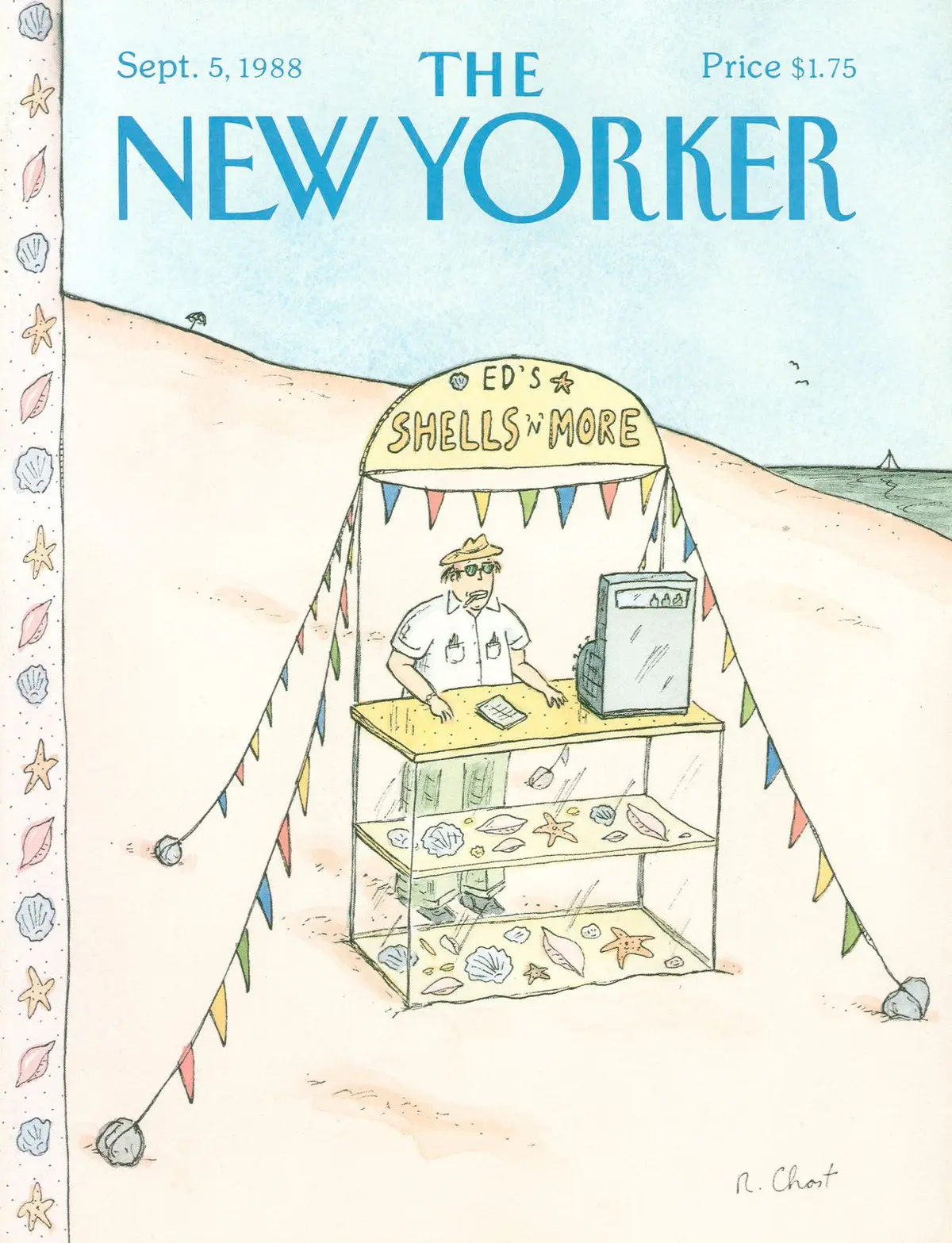 Обложка The New Yorker, 5 сентября 1988, художник Роз Част