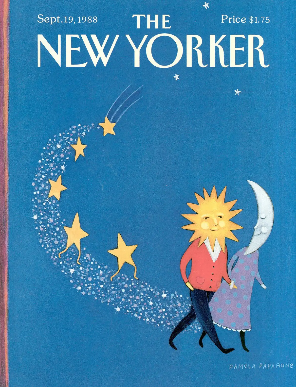 Обложка The New Yorker, 19 сентября 1988, художник Памела Папароне