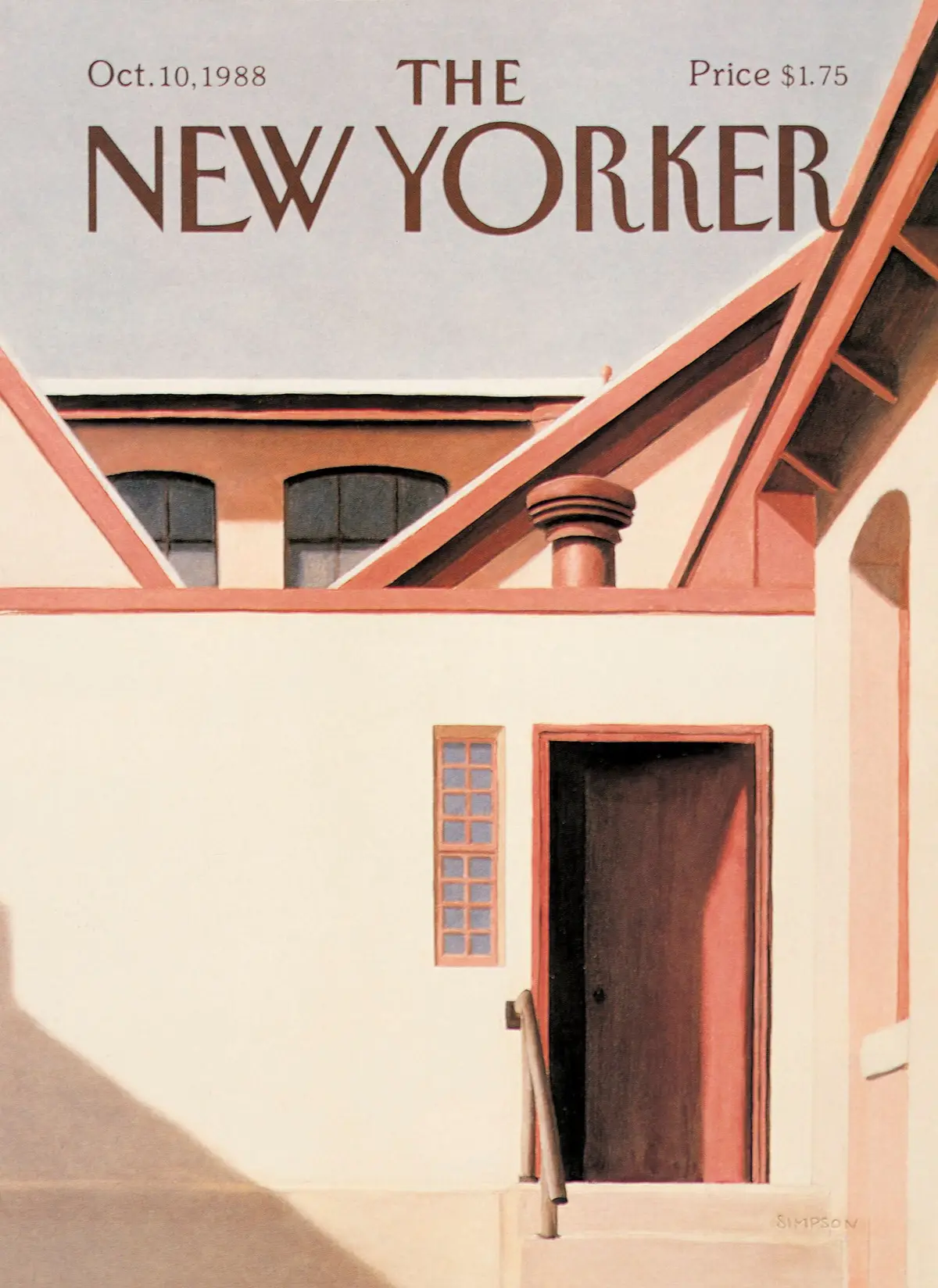Обложка The New Yorker, 10 октября 1988, художник Гретхен Доу Симпсон