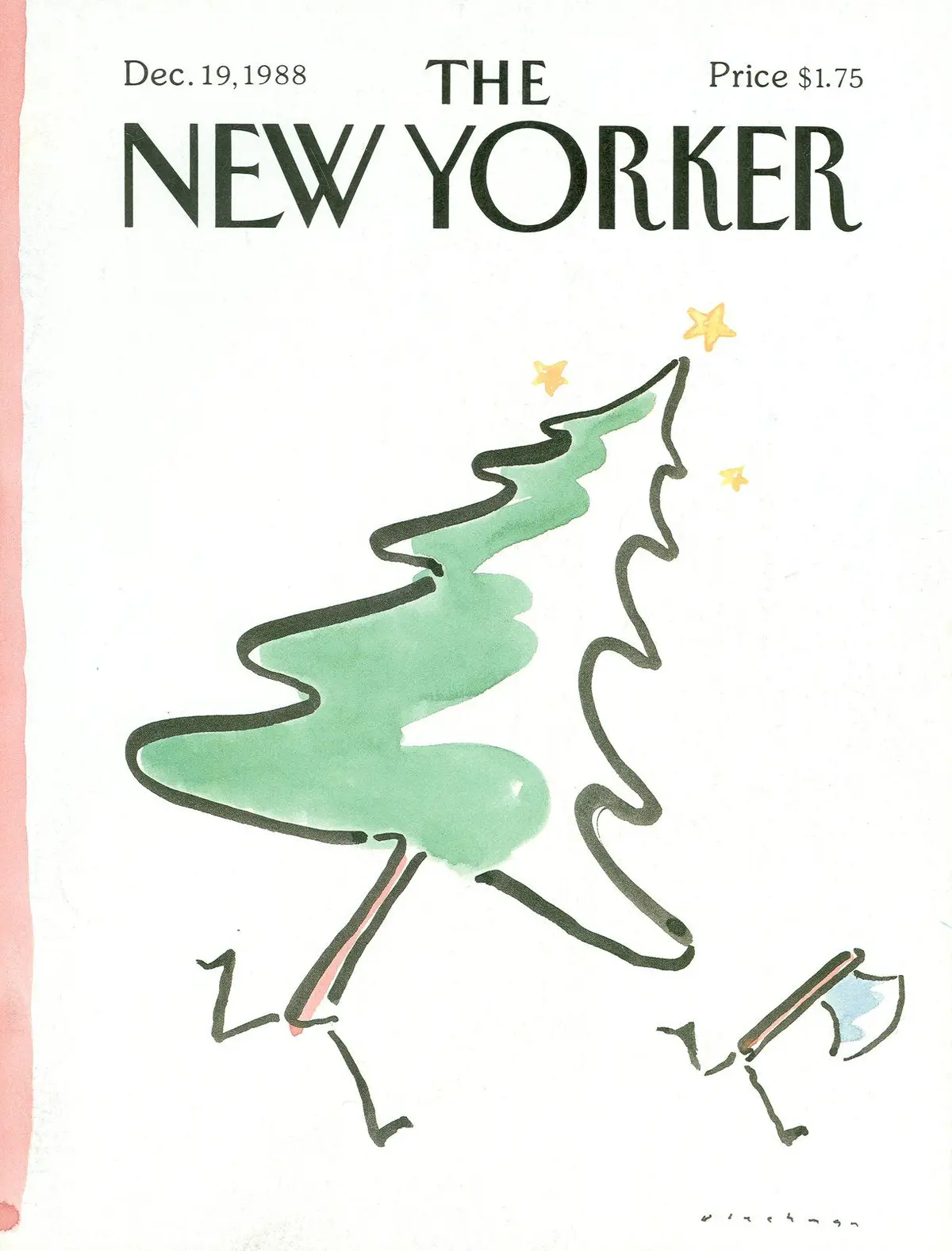 Обложка The New Yorker, 19 декабря 1988, художник Р. О. Блекман