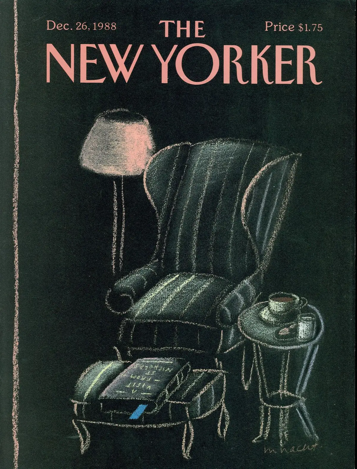 Обложка The New Yorker, 26 декабря 1988, художник Мерл Нахт