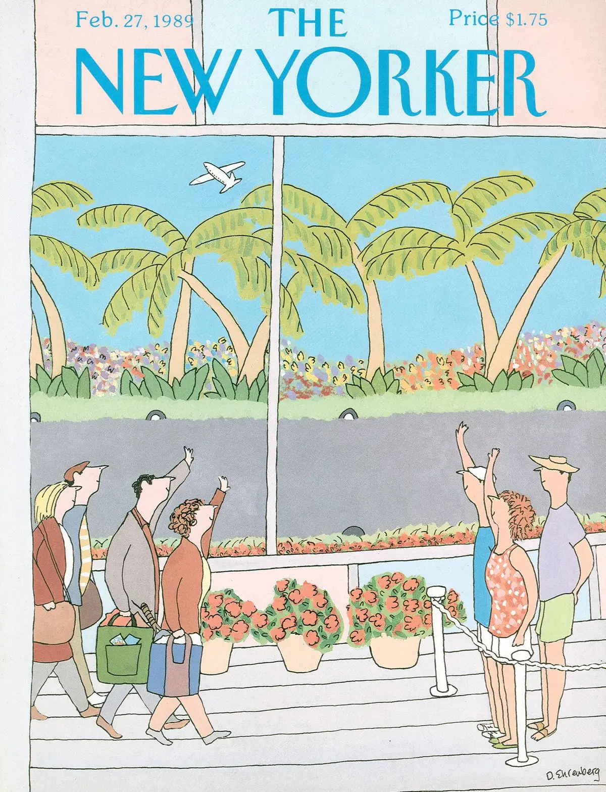 Обложка The New Yorker, 27 февраля 1989, художник Девера Эренберг