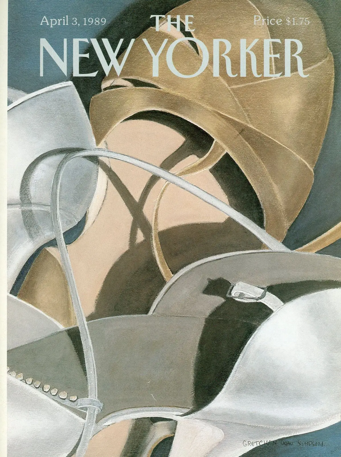 Обложка The New Yorker, 3 апреля 1989, художник Гретхен Доу Симпсон