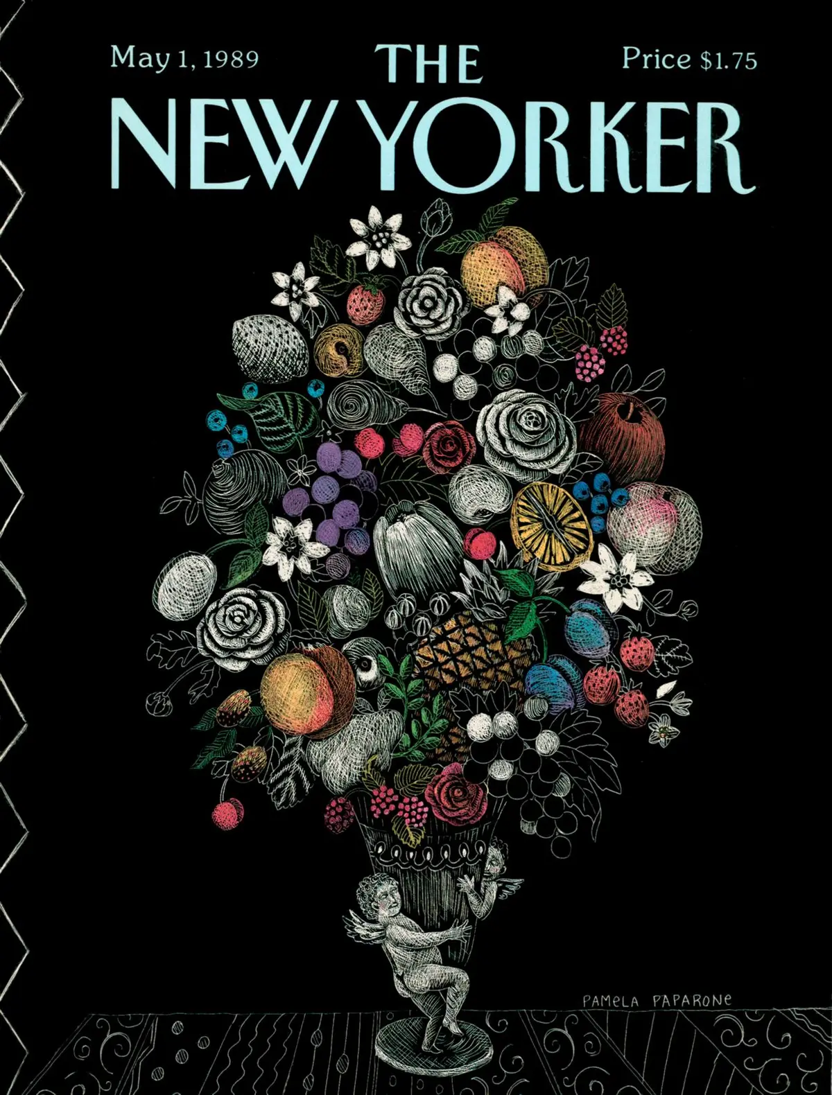 Обложка The New Yorker, 1 мая 1989, художник Памела Папароне