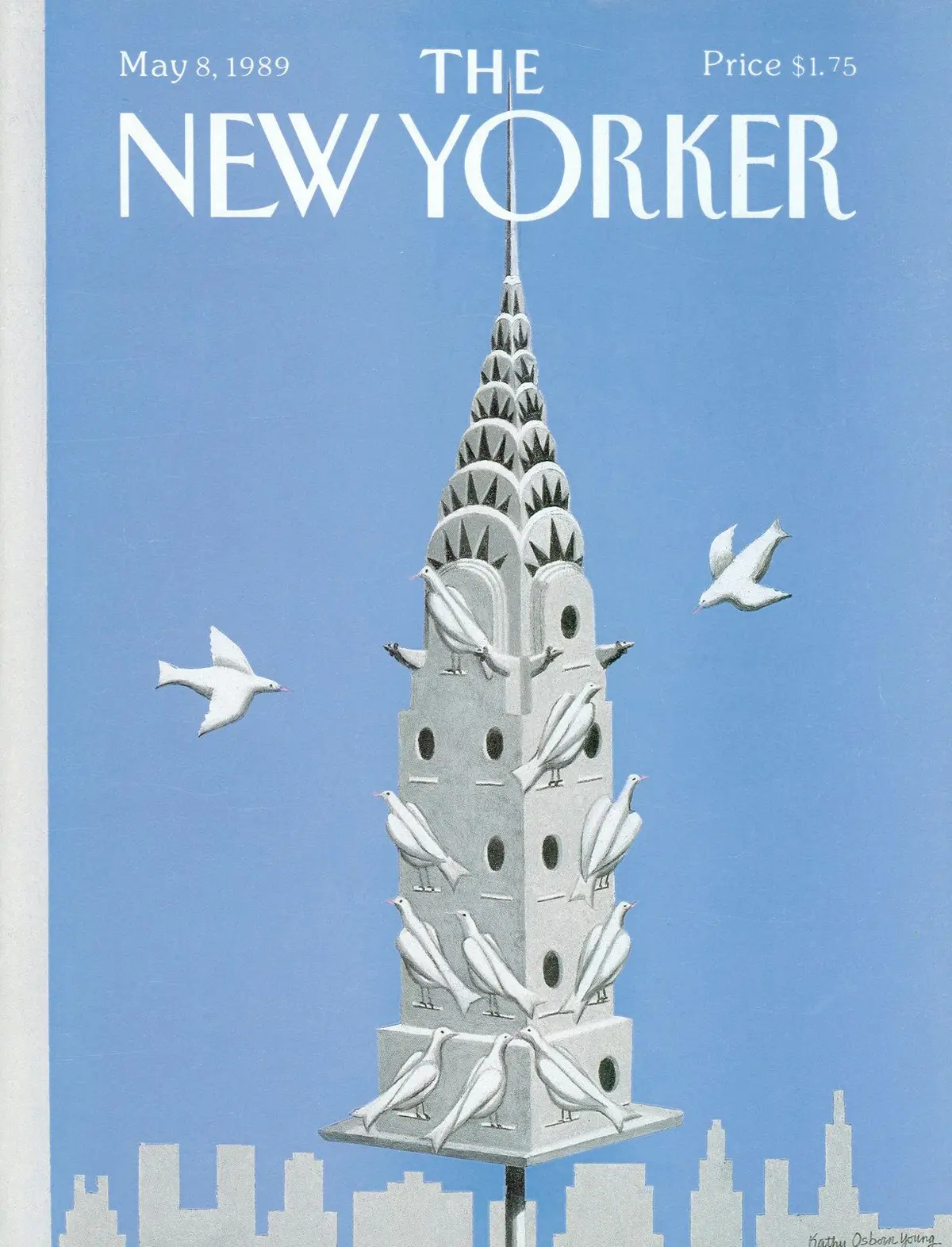 Обложка The New Yorker, 8 мая 1989, художник Кэти Осборн Янг
