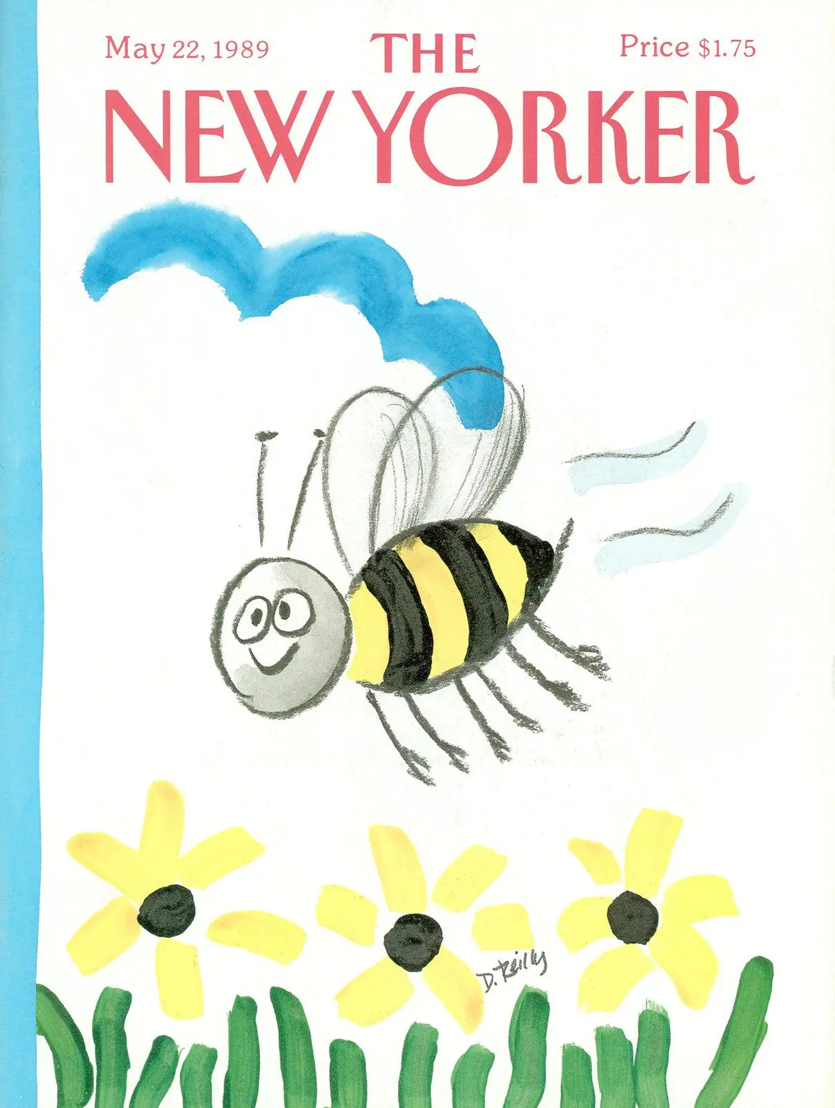 Обложка The New Yorker, 22 мая 1989, художник Дональд Райли