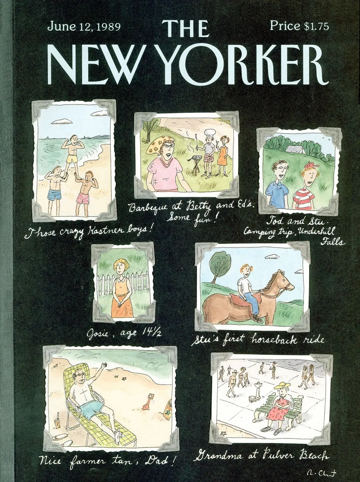 Обложка The New Yorker, 12 июня 1989, художник Роз Част