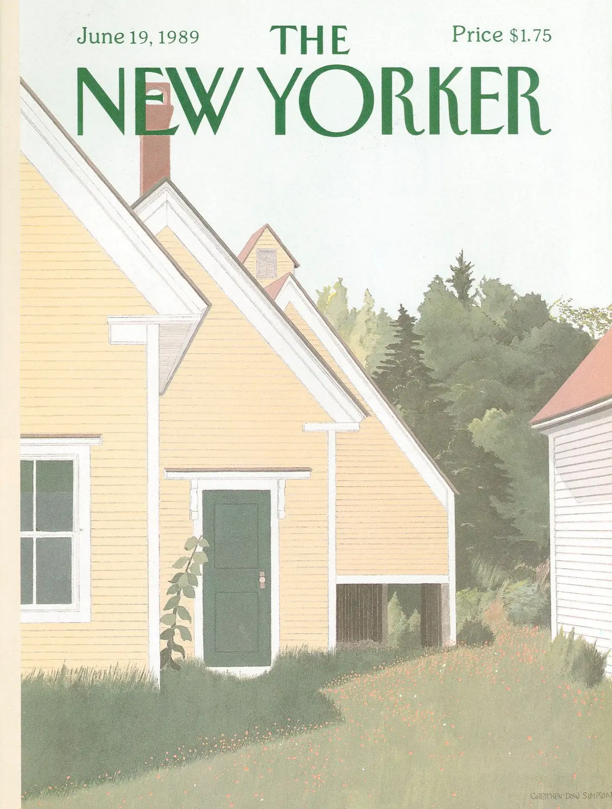 Обложка The New Yorker, 19 июня 1989, художник Гретхен Доу Симпсон