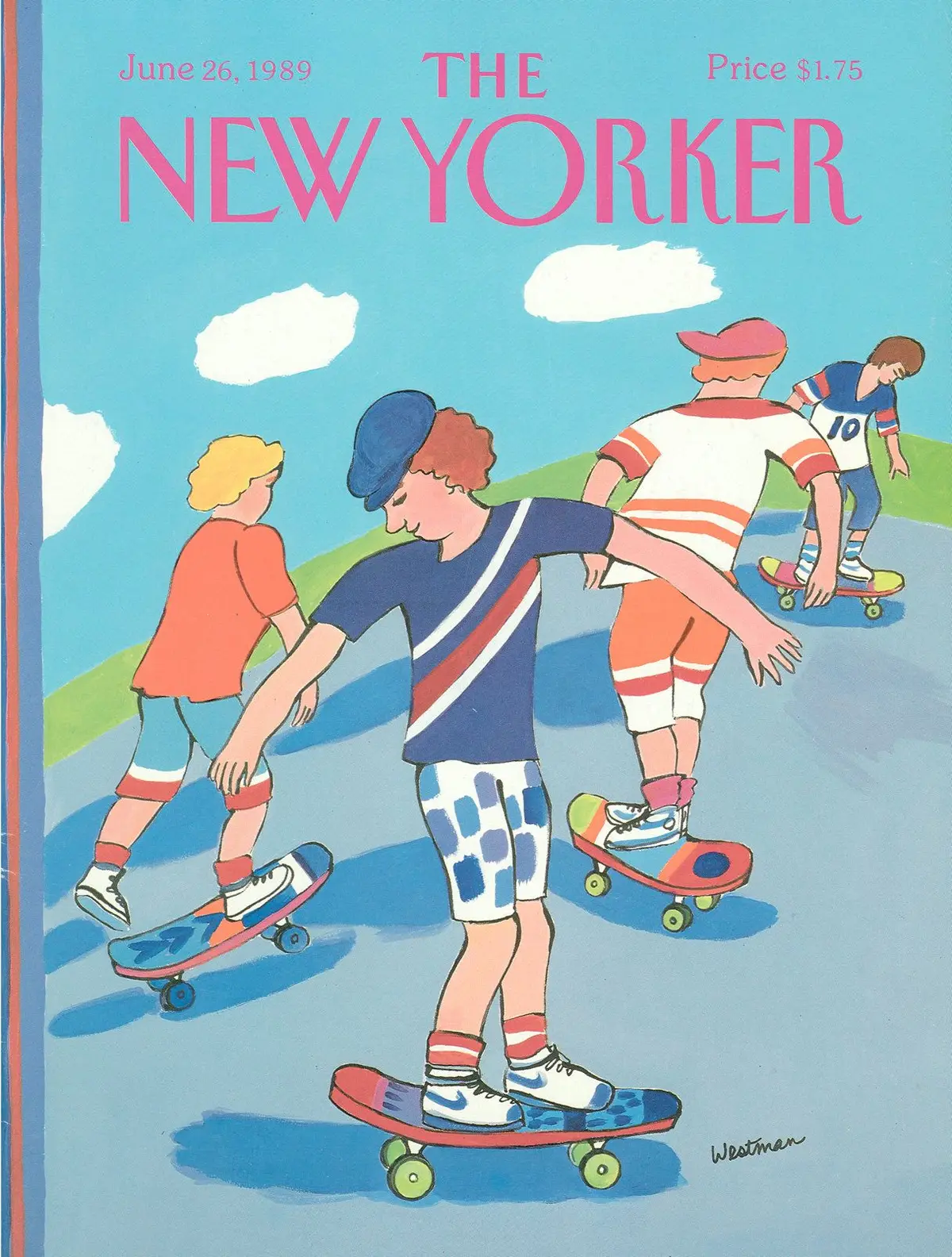 Обложка The New Yorker, 26 июня 1989, художник Барбара Уэстман