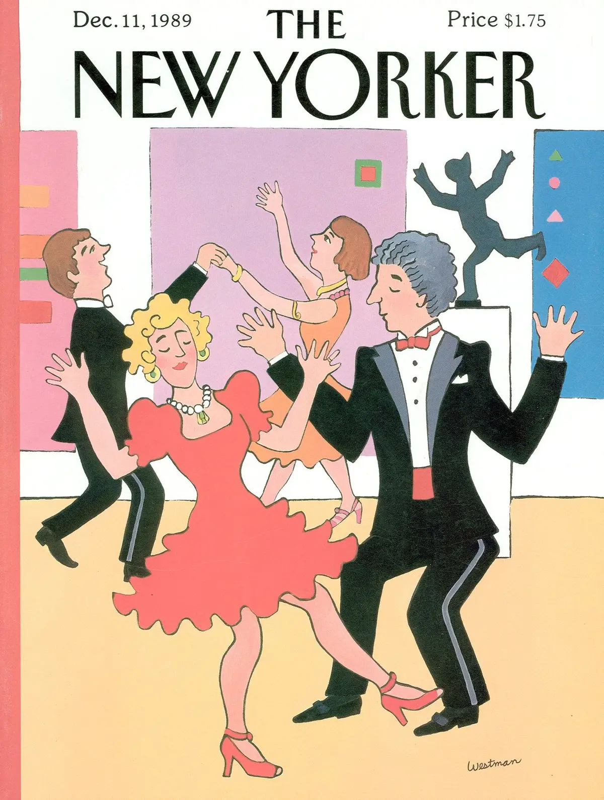 Обложка The New Yorker, 11 декабря 1989, художник Барбара Уэстман
