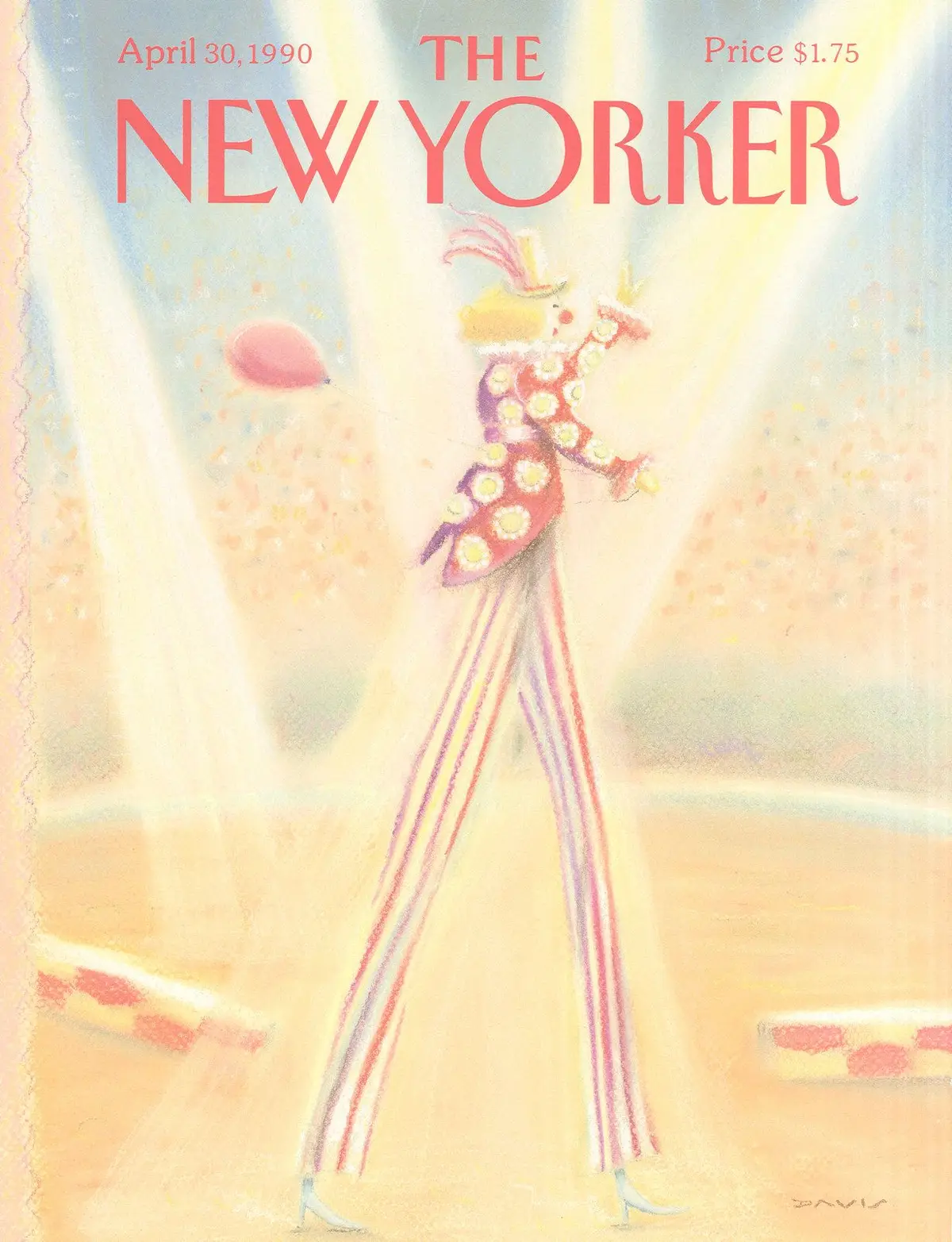 Обложка The New Yorker, 30 апреля 1990, художник Сьюзен Дэвис