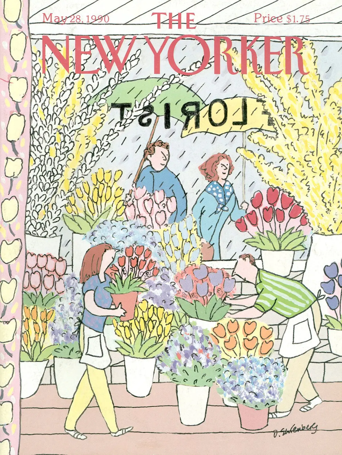 Обложка The New Yorker, 28 мая 1990, художник Девера Эренберг