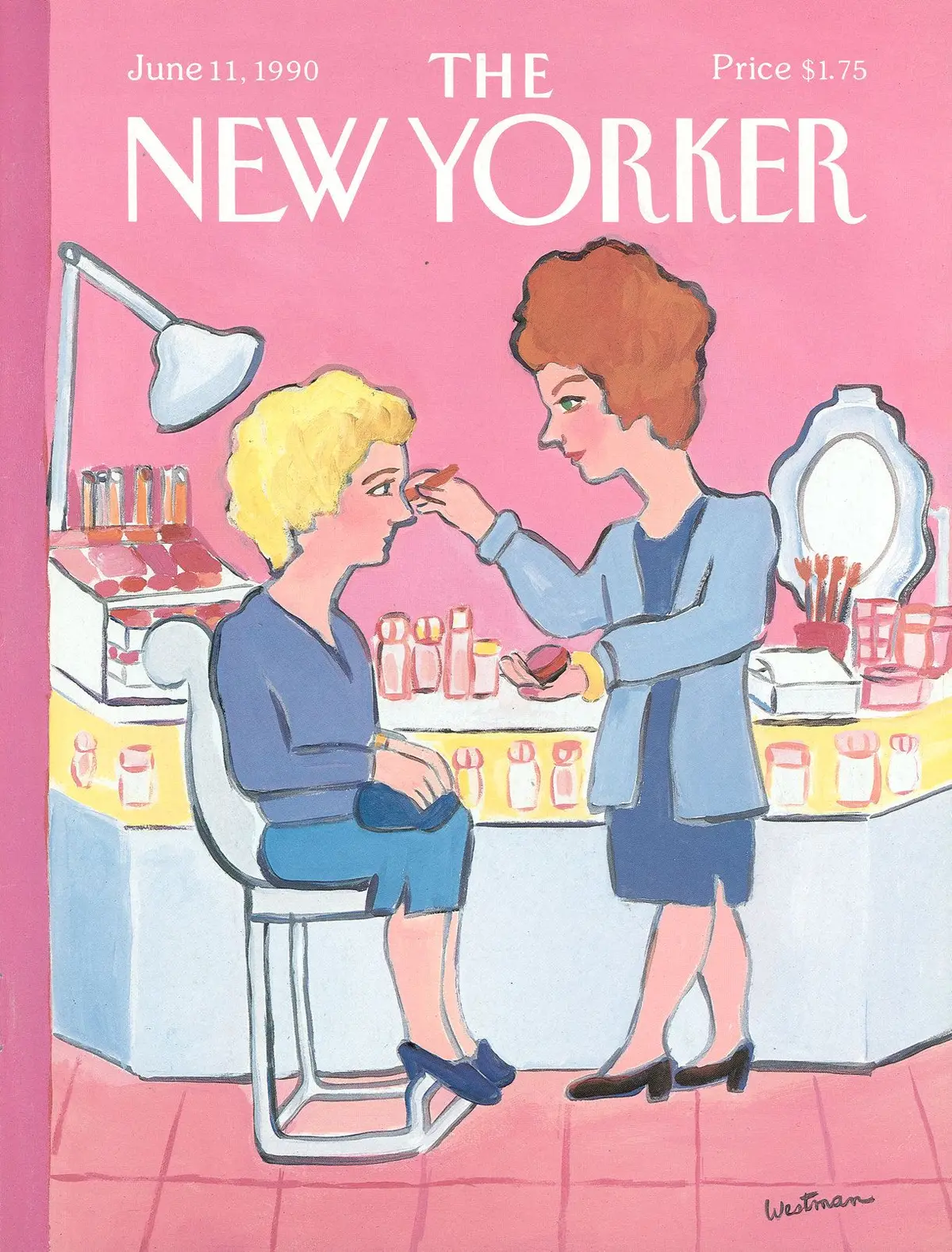 Обложка The New Yorker, 11 июня 1990, художник Барбара Уэстман