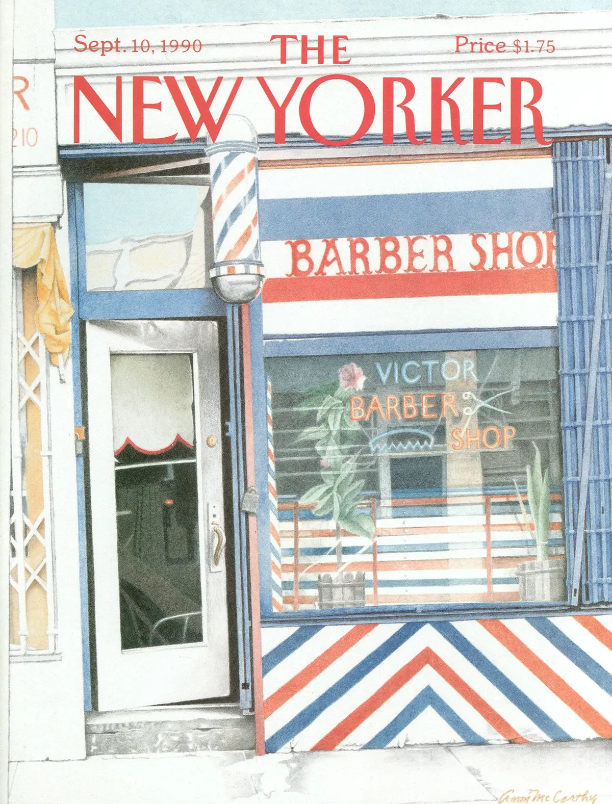 Обложка The New Yorker, 10 сентября 1990, художник Энн Маккарти