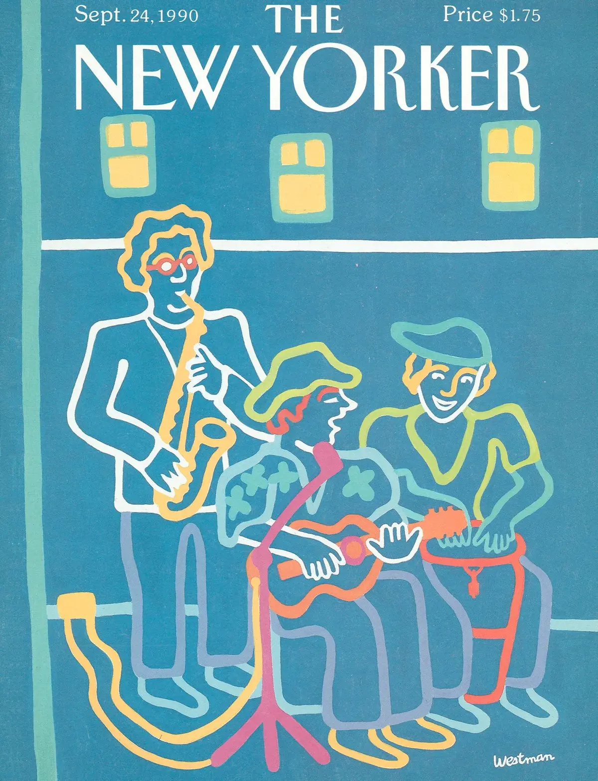 Обложка The New Yorker, 24 сентября 1990, художник Барбара Уэстман