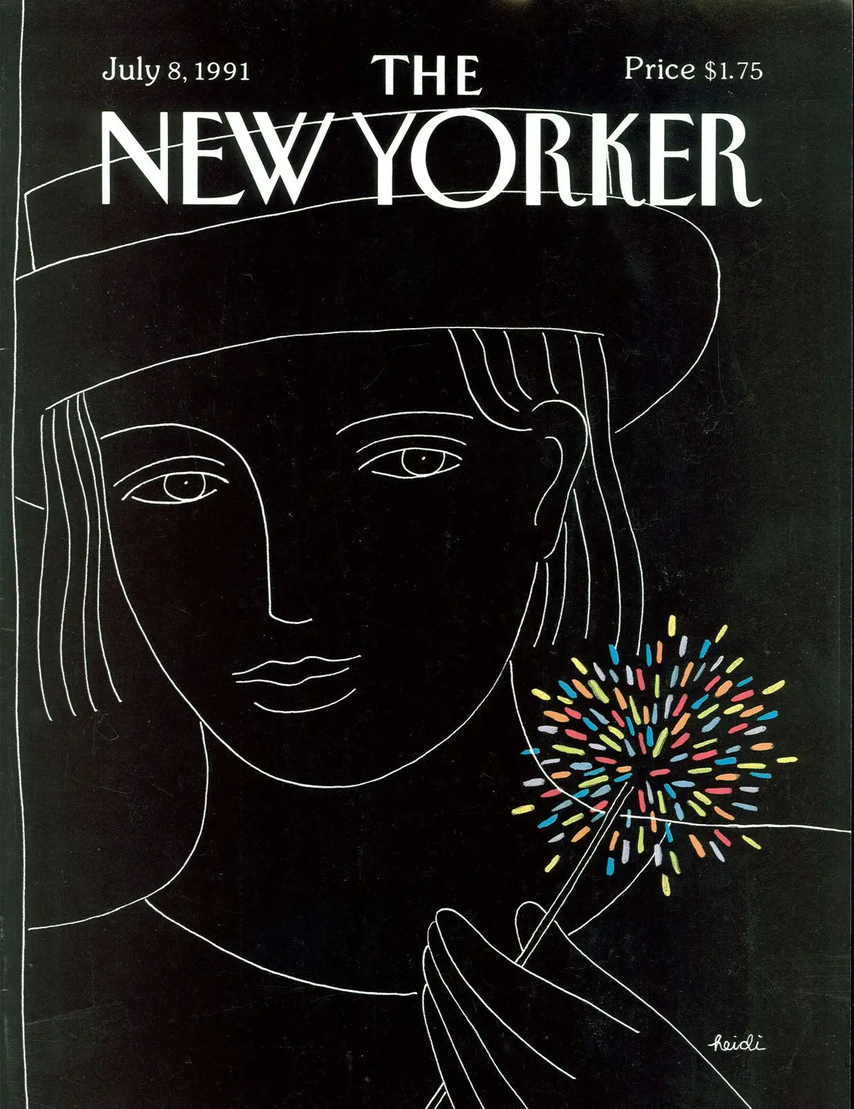 Обложка The New Yorker, 8 июля 1991, художник Хайди Гённель