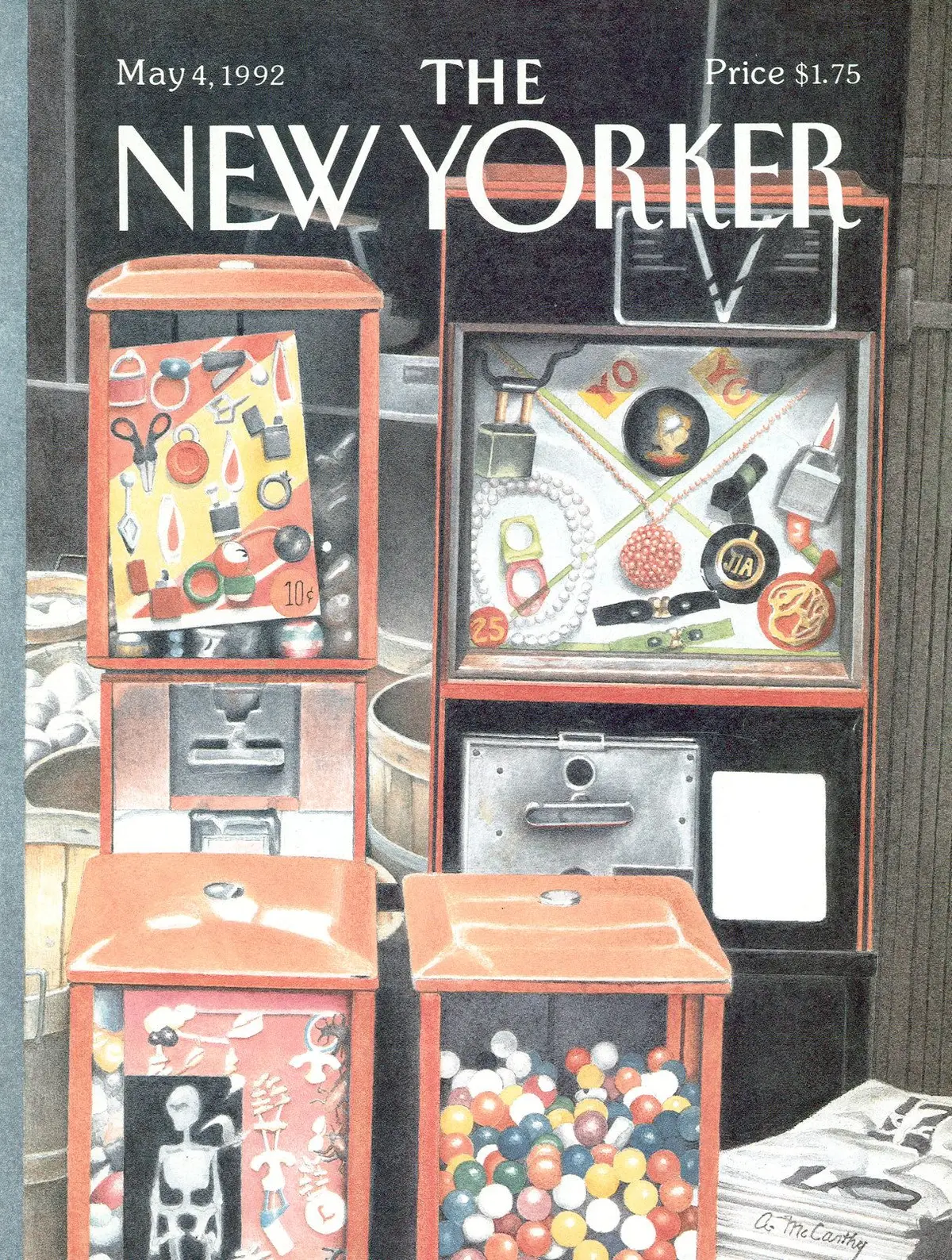Обложка The New Yorker, 4 мая 1992, художник Энн Маккарти