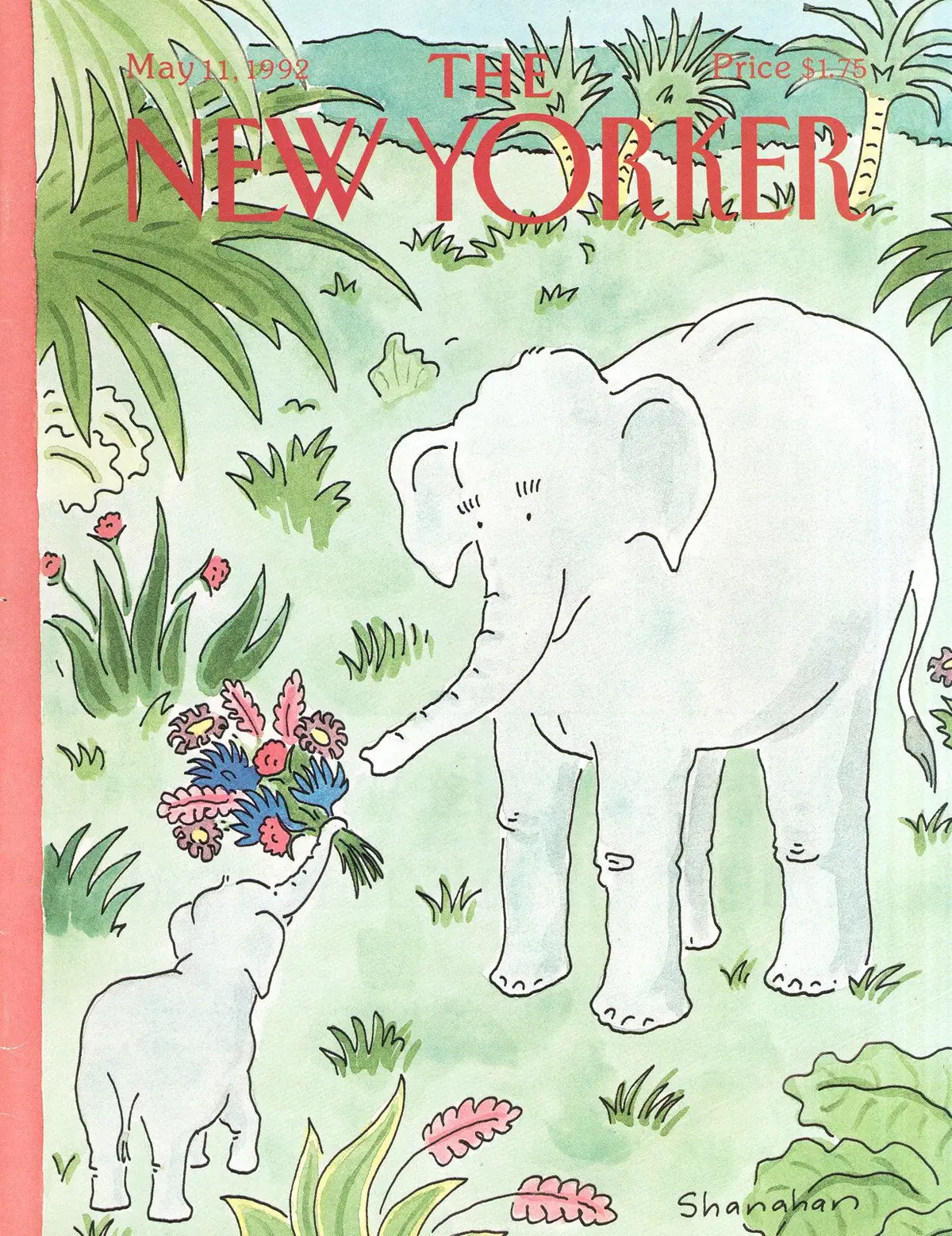 Обложка The New Yorker, 11 мая 1992, художник Дэнни Шанахан