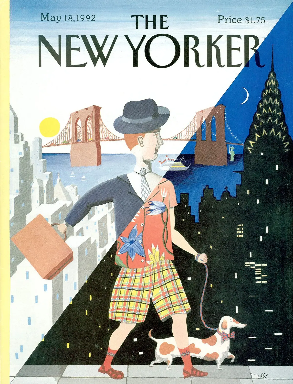 Обложка The New Yorker, 18 мая 1992, художник Кэти Осборн Янг