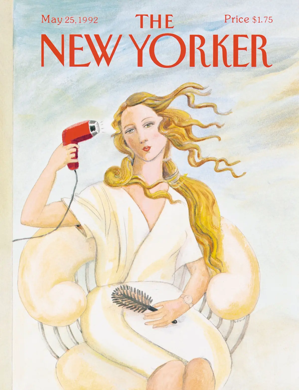 Обложка The New Yorker, 25 мая 1992, художник Сьюзен Дэвис