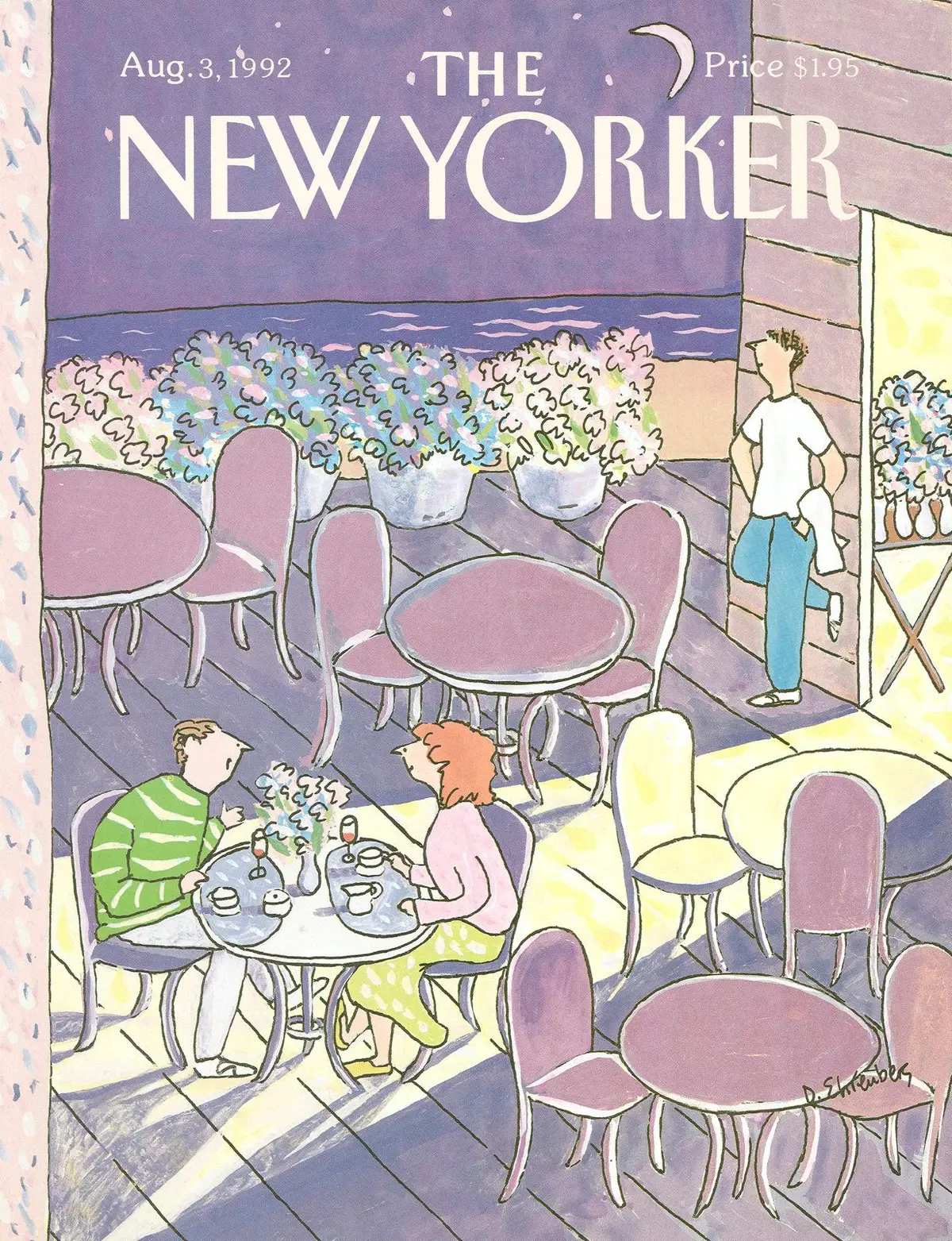 Обложка The New Yorker, 3 августа 1992, художник Девера Эренберг