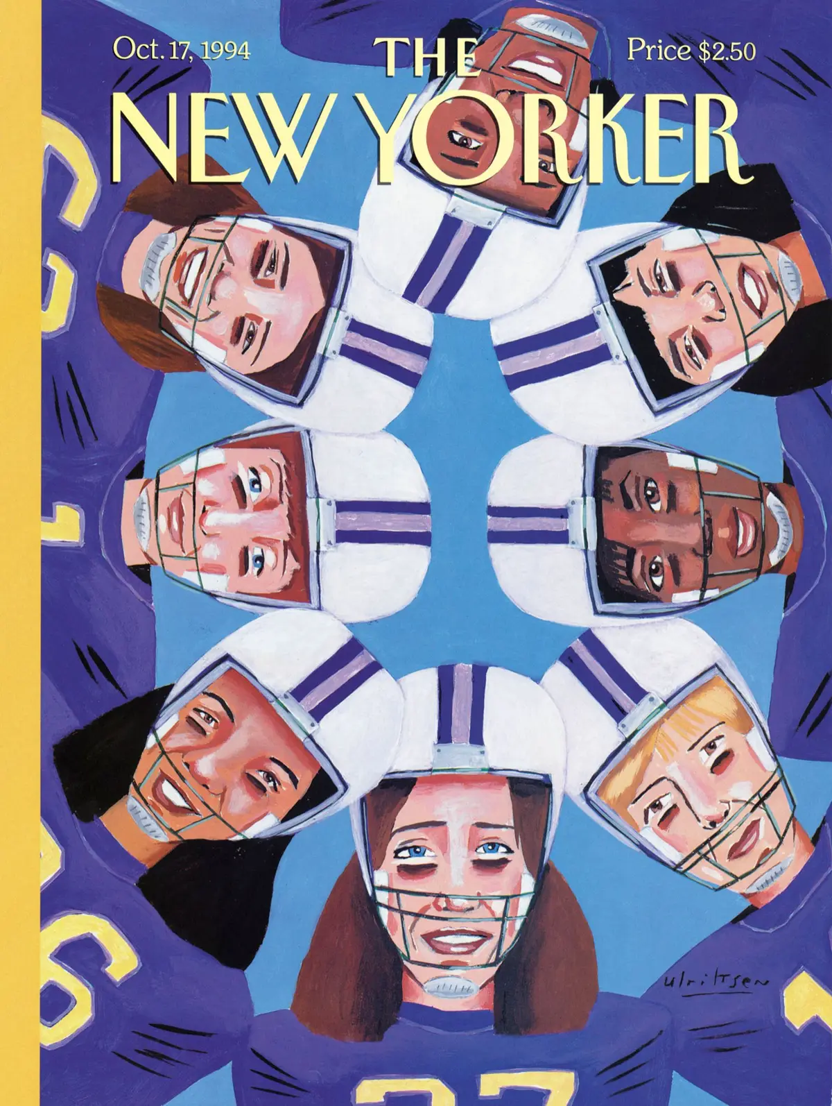 Обложка The New Yorker, 17 октября 1994: Совещание, художник Марк Ульриксен