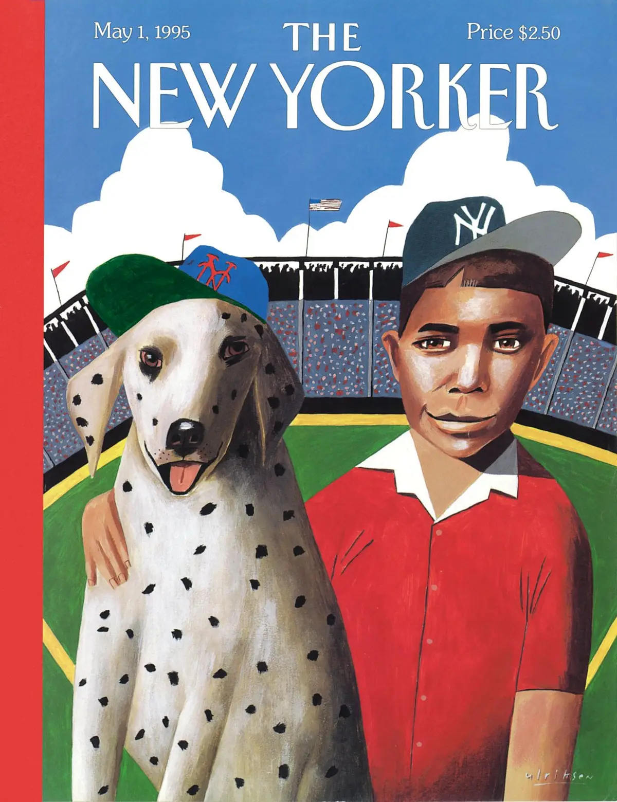 Обложка The New Yorker, 1 мая 1995: Играем!, художник Марк Ульриксен