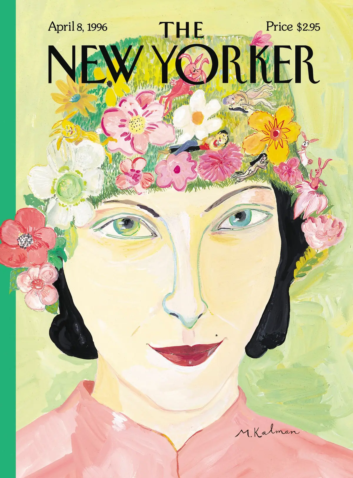 Обложка The New Yorker, 8 апреля 1996: Лучшие на параде, художник Майра Калман