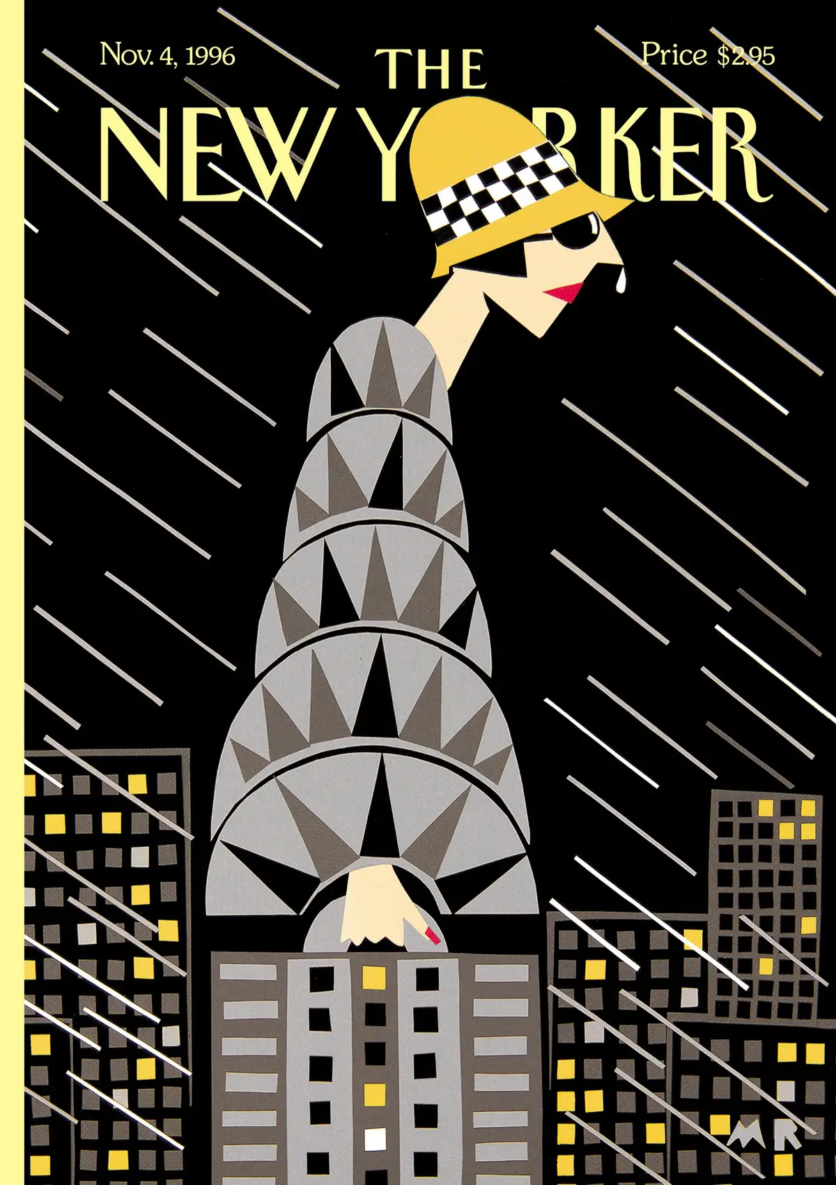Обложка The New Yorker, 4 ноября 1996: Вершина моды, художник Майкл Робертс