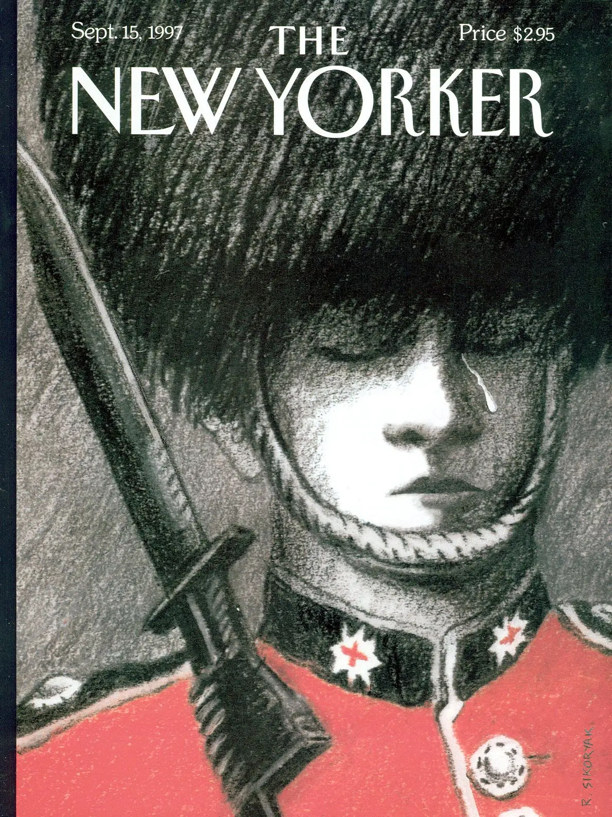 Обложка The New Yorker, 15 сентября 1997: Последний салют, художник Роберт Сикоряк