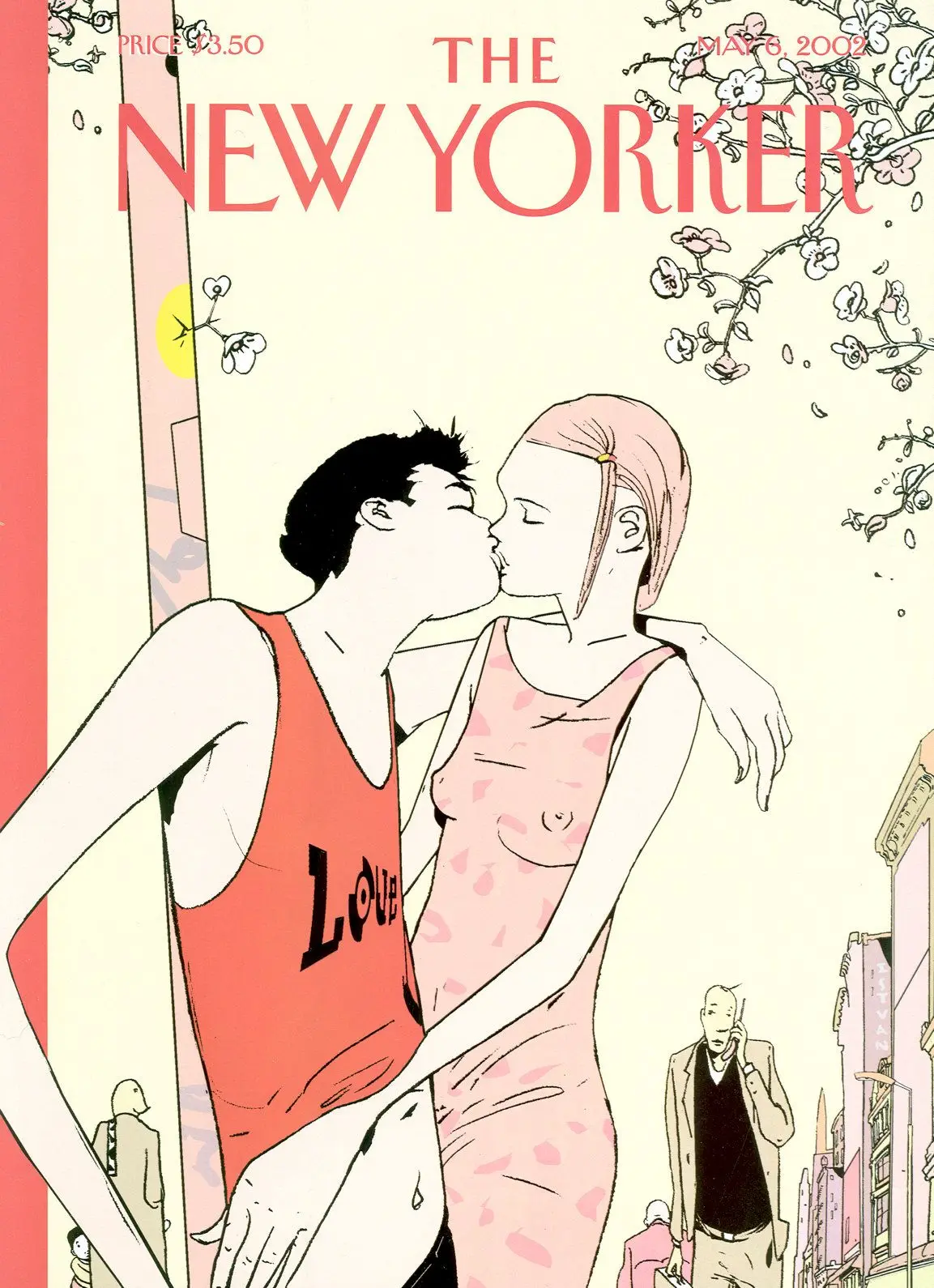 Обложка The New Yorker, 6 мая 2002: Весна в воздухе, художник Иштван Баньяи
