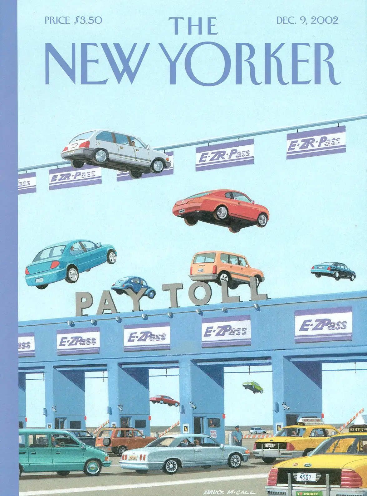 Обложка The New Yorker, 9 декабря 2002: Едем к бабушке, художник Брюс Макколл