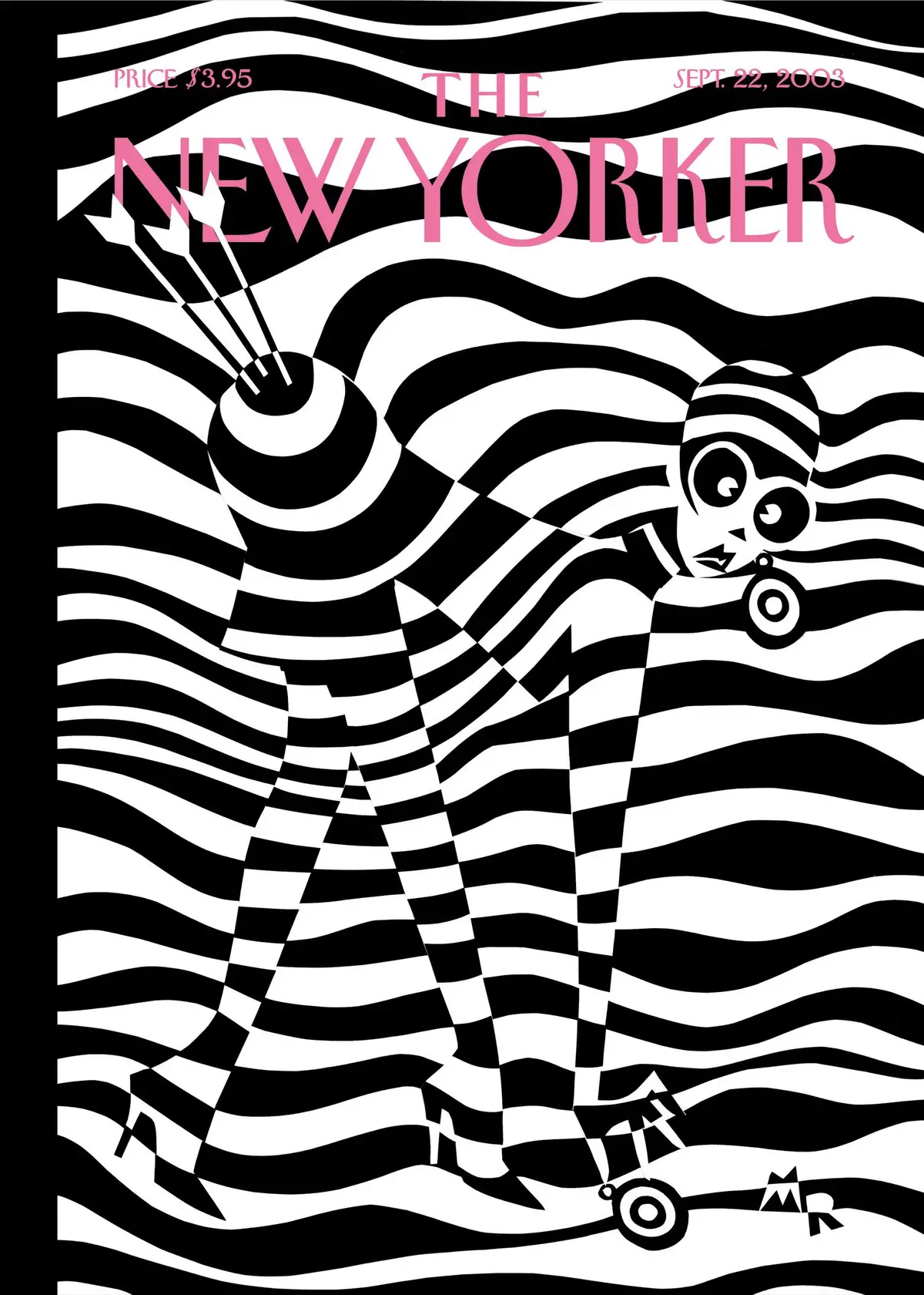 Обложка The New Yorker, 22 сентября 2003: Итог, художник Майкл Робертс