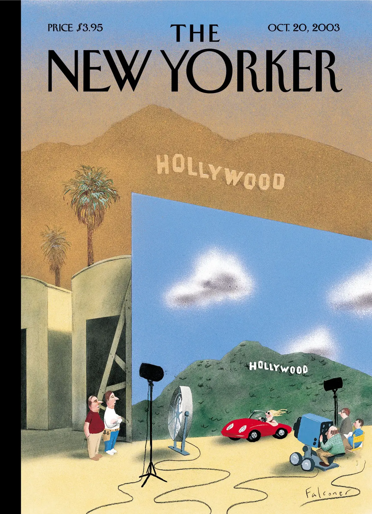 Обложка The New Yorker, 20 октября 2003: Великая иллюзия, художник Иэн Фальконер