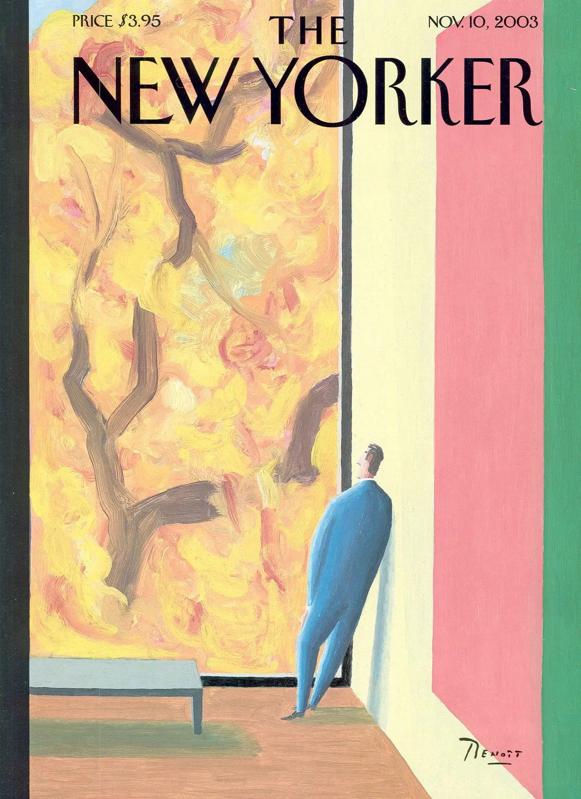 Обложка The New Yorker, 10 ноября 2003: Красивая картинка, художник Бенуа ван Иннис