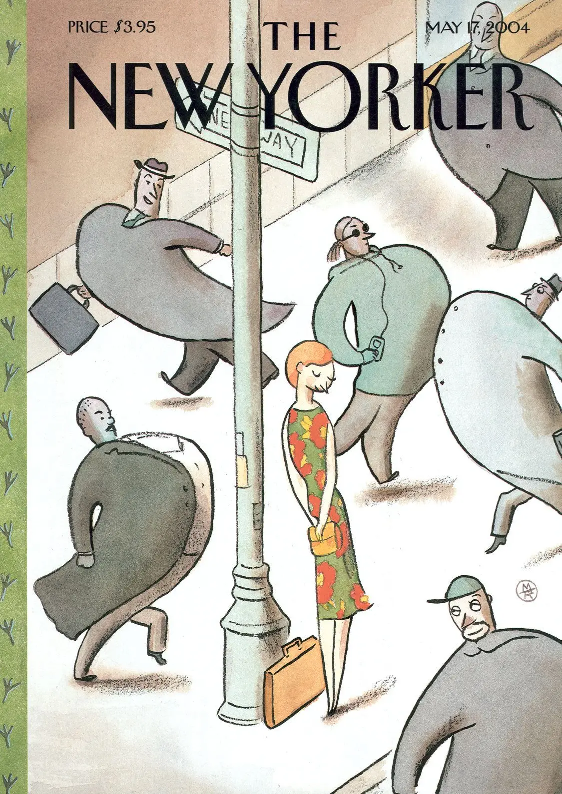 Обложка The New Yorker, 17 мая 2004: Весенний ритуал, художник Марк Розенталь