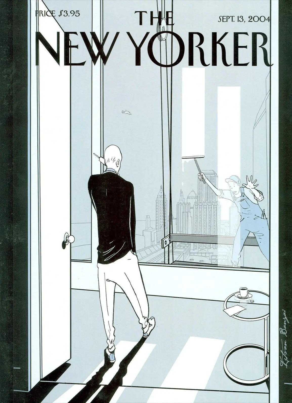 Обложка The New Yorker, 13 сентября 2004: Дежавю, художник Иштван Баньяи